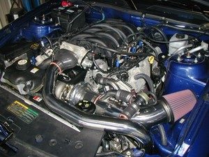 05-10 Mustang GT Single Turbo System