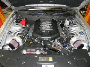 2011 - 2014 Mustang GT Twin Turbo System