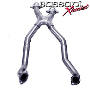 Bassani BX Off Road Mid Pipes 2003 Mustang Cobra/Mach 1 - Aluminized