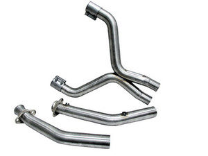 07-10 GT500 Full Length Off Road X Pipe - 304 Stainless Steel
