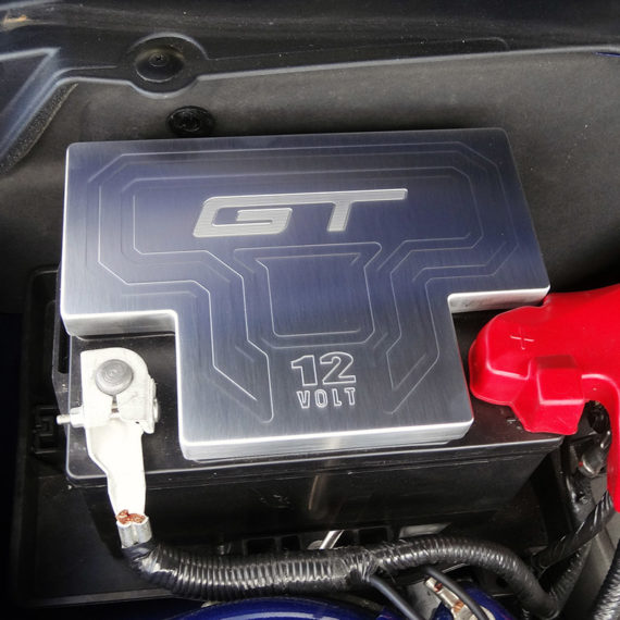 UPR MUSTANG 5.0L BILLET FACTORY BATTERY COVER WITH GT LOGO (POLISHED) – O&E  Speed Shop